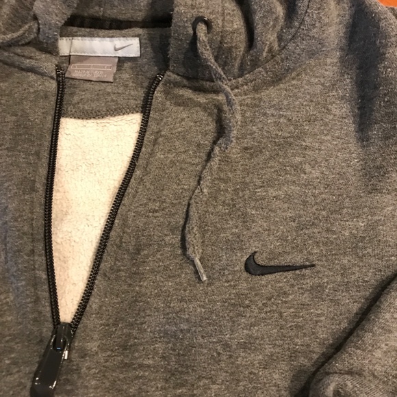 NIKE QUARTER ZIP LARGE HOODIE - Picture 4 of 4